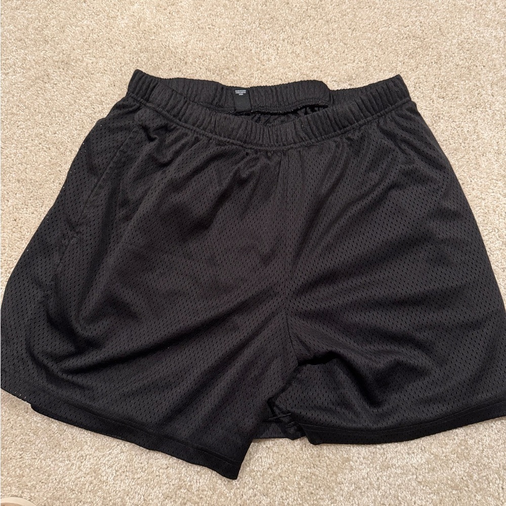 H&M Men's Black Athletic Shorts